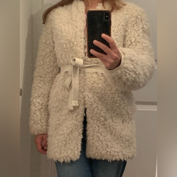 Aritzia Wilfred Sherpa Jacket - Picture 5 of 5